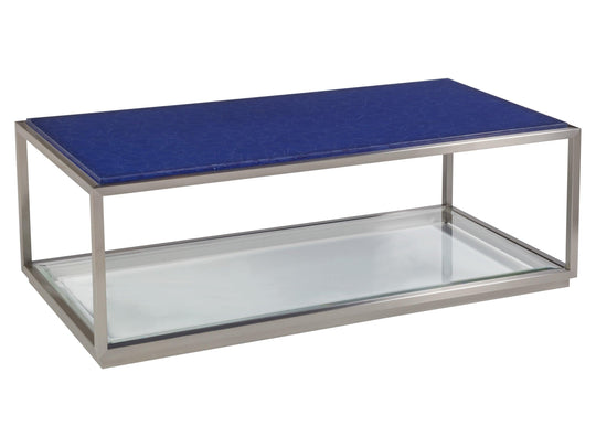 Artistica Home Signature Designs Ultramarine Rec Cocktail Table COFFEE TABLES