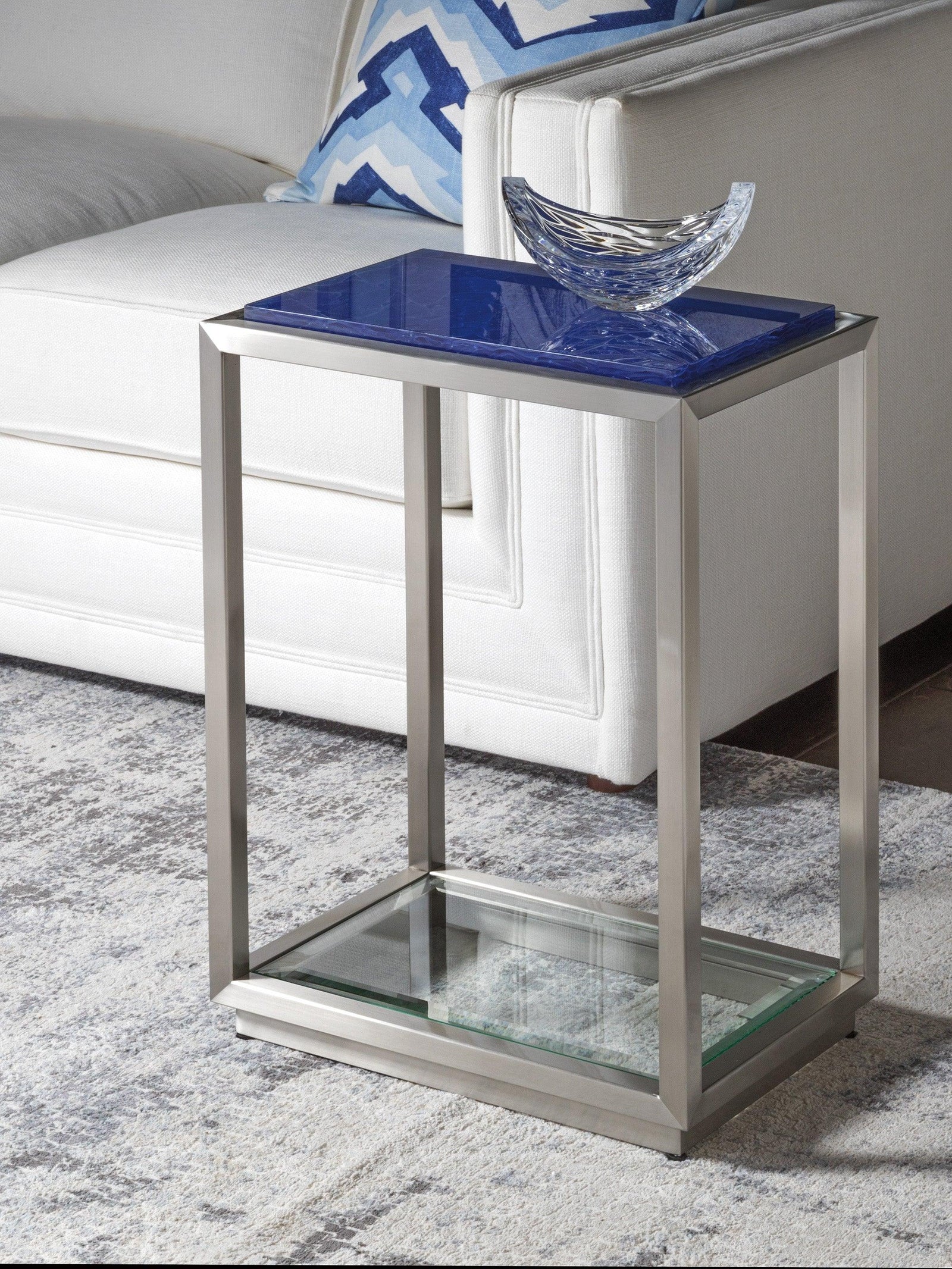 Artistica Home Signature Designs Ultramarine Spot Table ACCENT TABLES