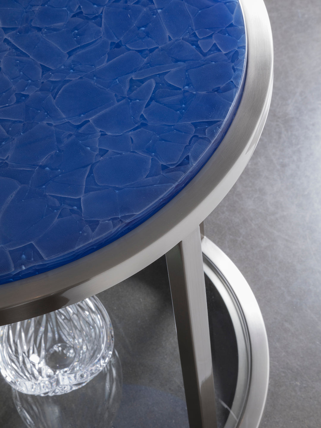 American Home Furniture | Artistica Home  - Signature Designs Ultramarine Round End Table