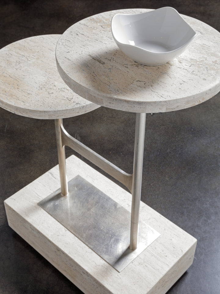 American Home Furniture | Artistica Home  - Signature Designs Cirque Tiered Rect Spot Table