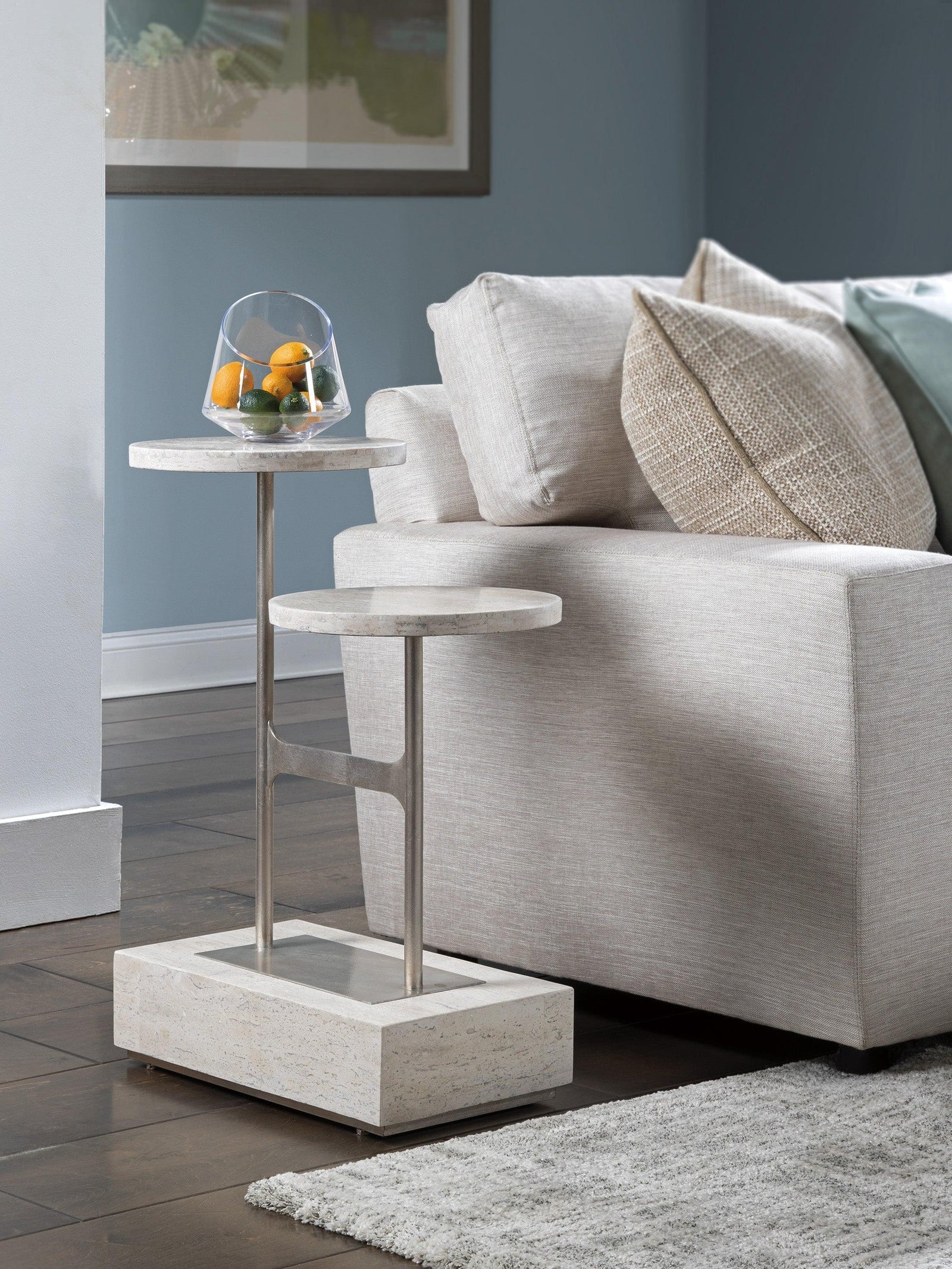 Artistica Home Signature Designs Cirque Tiered Rect Spot Table ACCENT TABLES