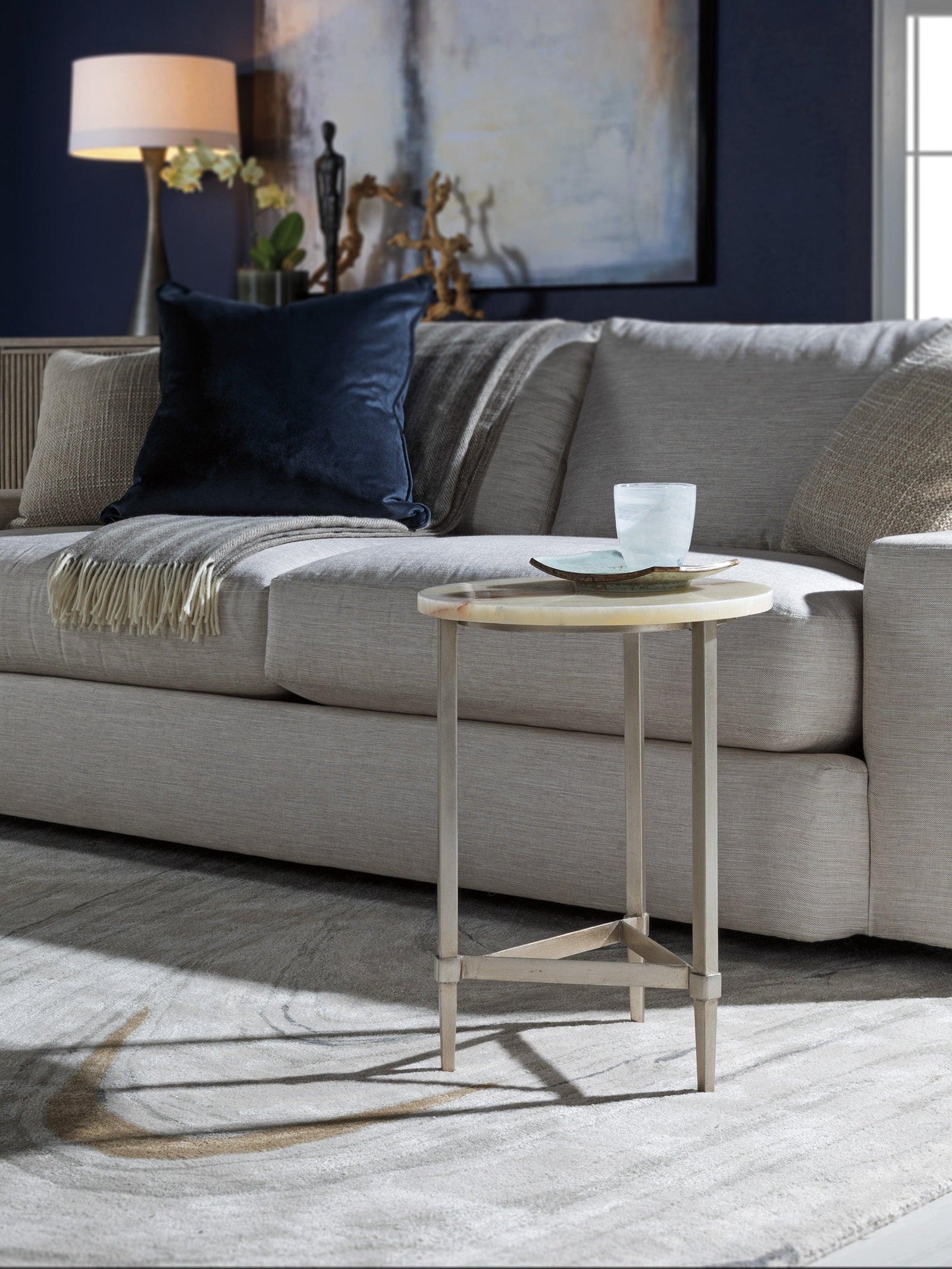 Artistica Home Signature Designs Benton Round Spot Table ACCENT TABLES