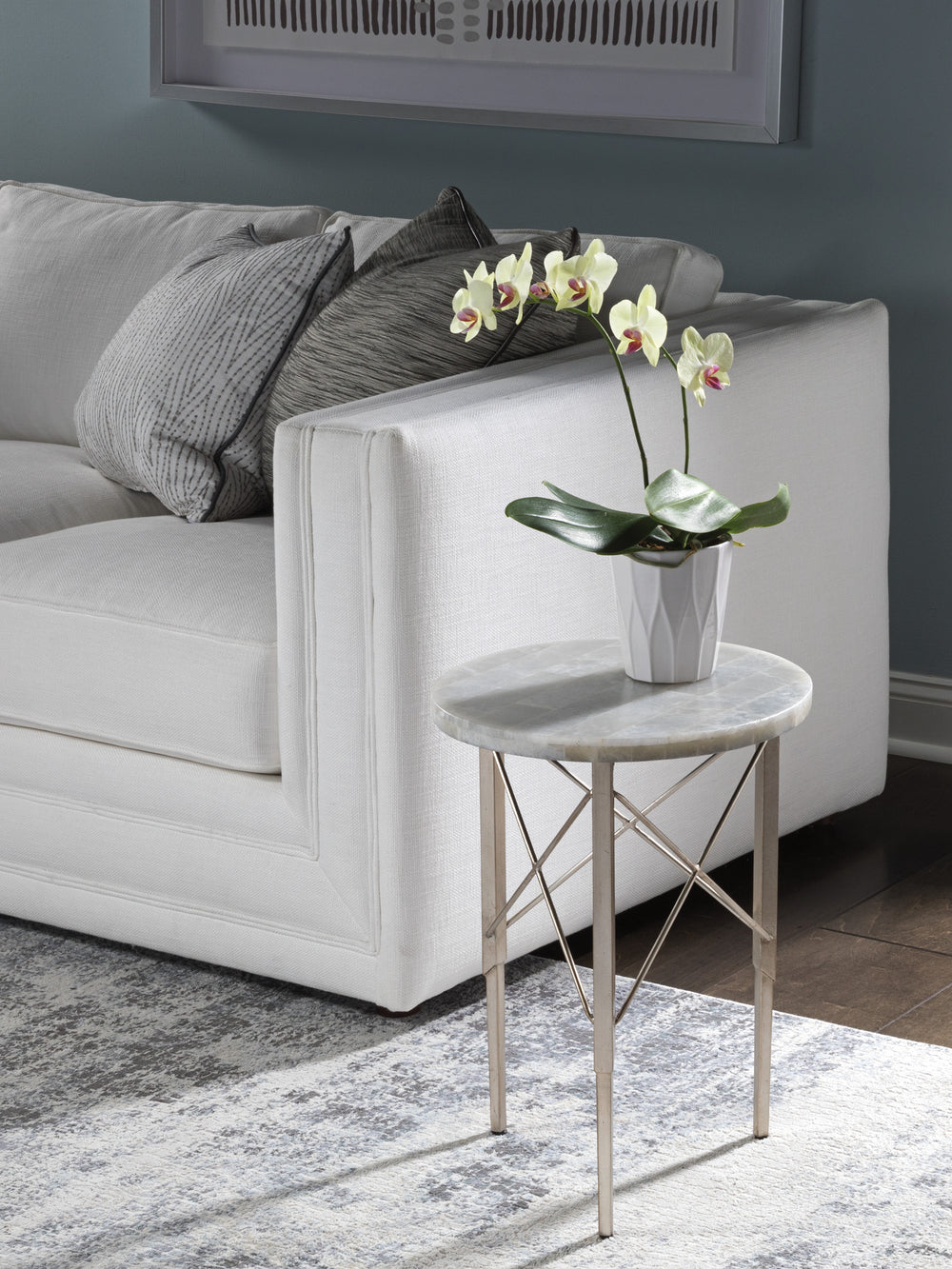 American Home Furniture | Artistica Home  - Signature Designs Bernard Round Spot Table