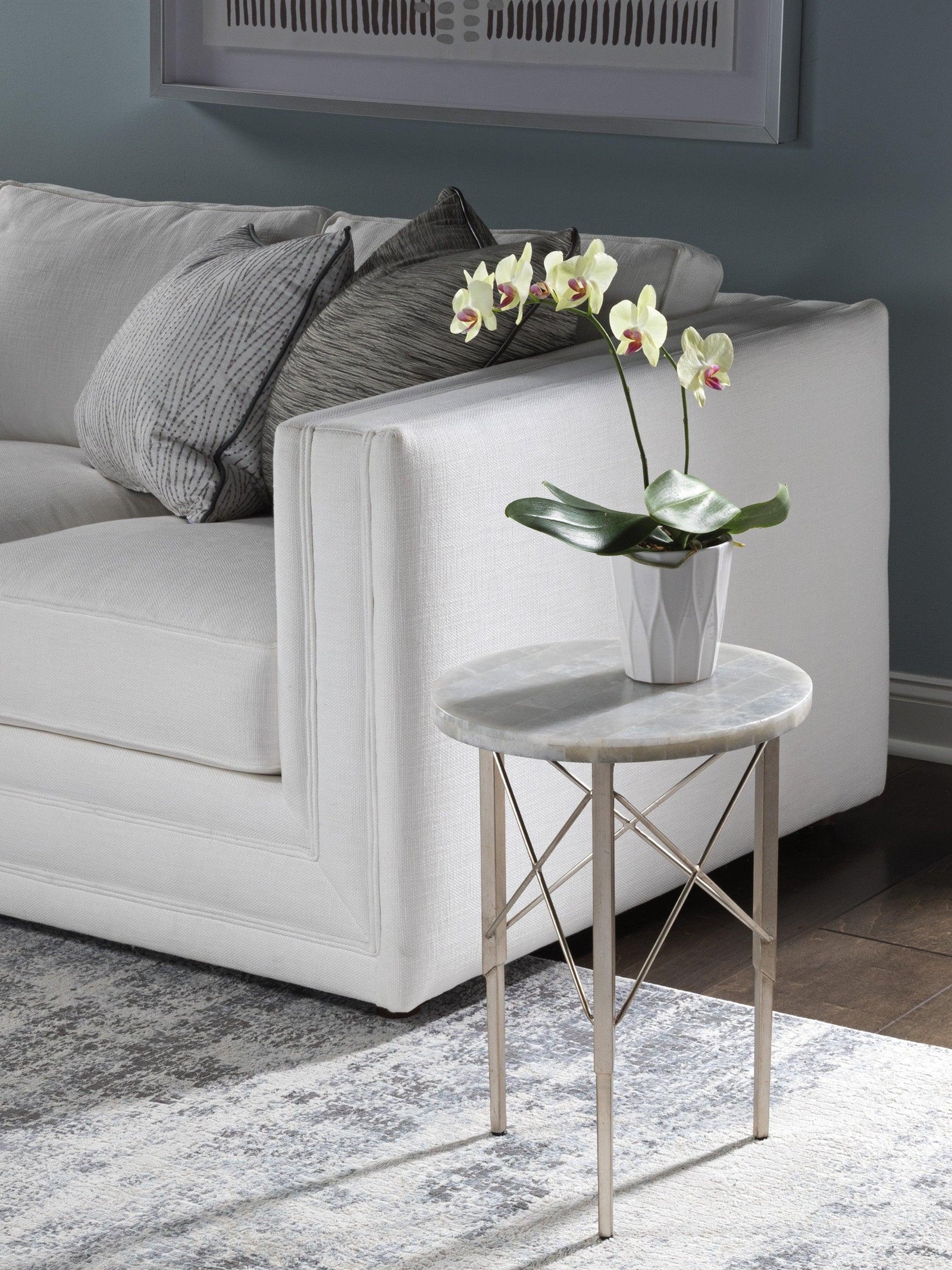 Artistica Home Signature Designs Bernard Round Spot Table ACCENT TABLES