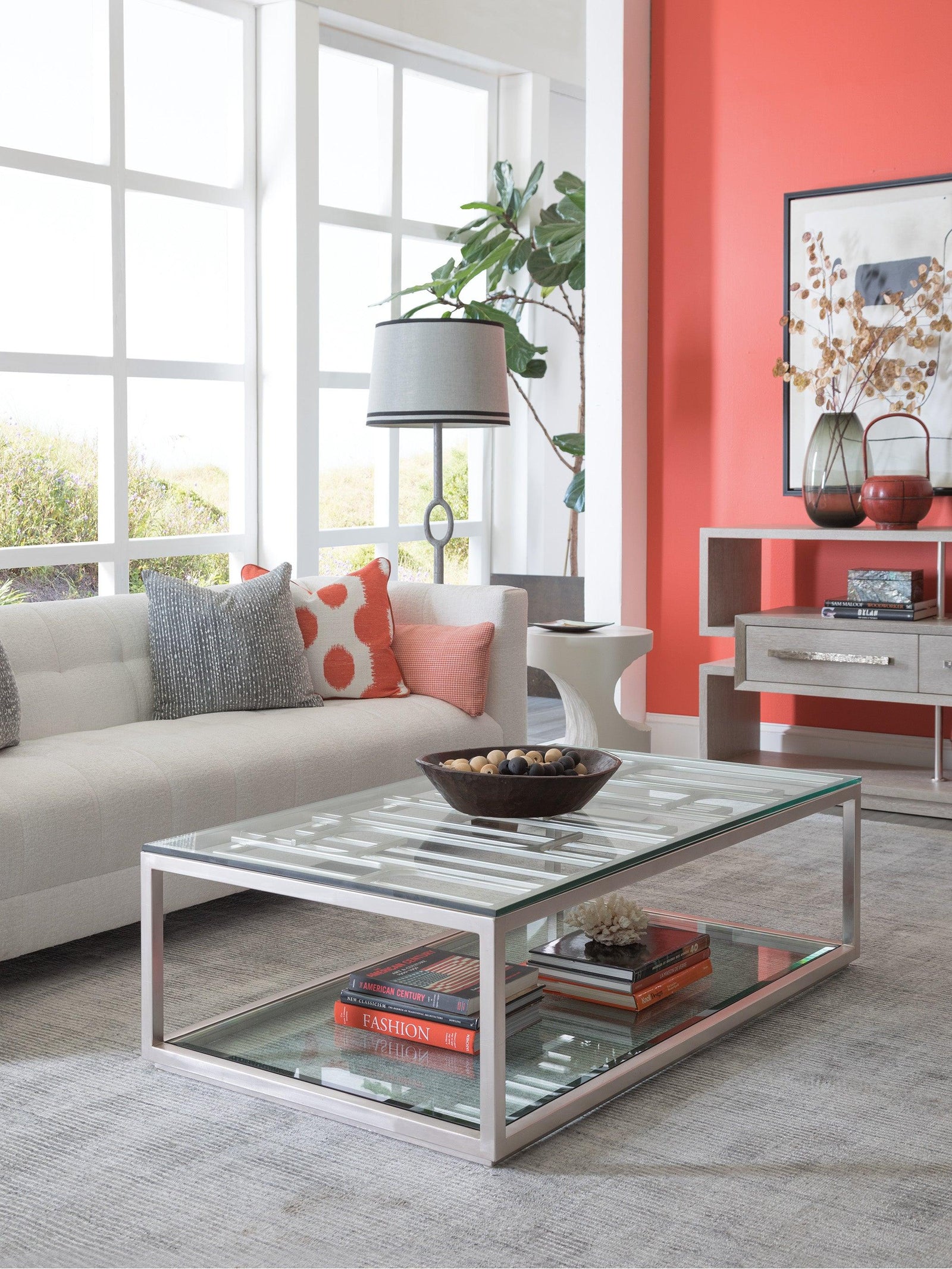 Artistica Home Mar Monte Grate Cocktail Table COFFEE TABLES
