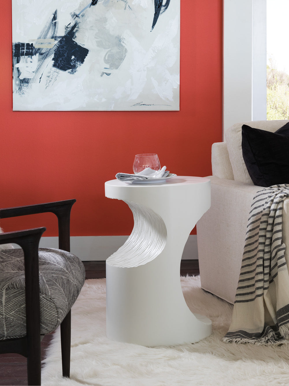 American Home Furniture | Artistica Home  - Mar Monte Round Spot Table