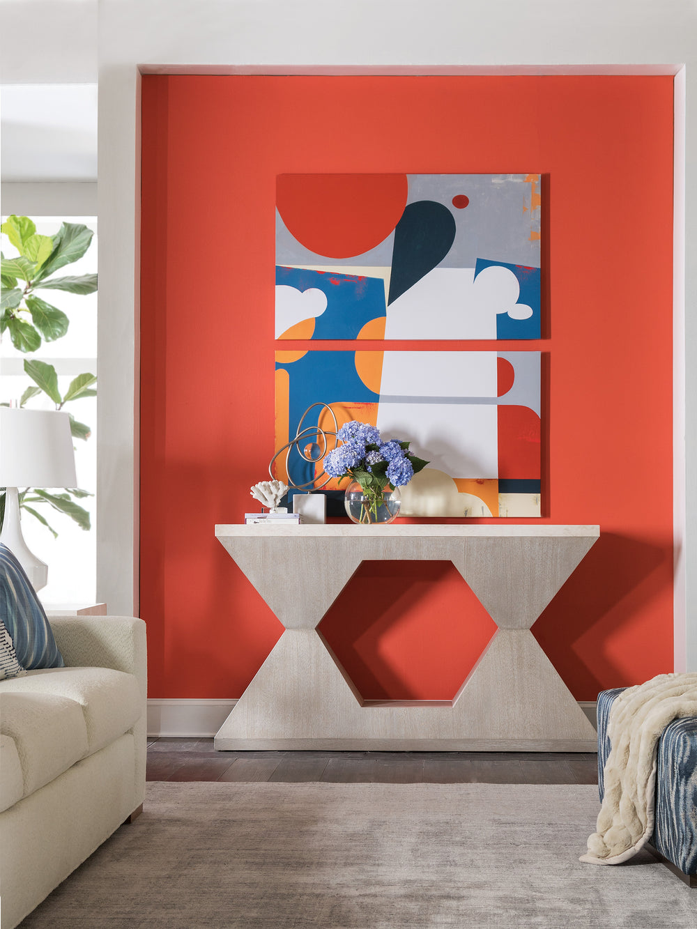 American Home Furniture | Artistica Home  - Mar Monte Console Table