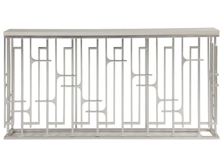 American Home Furniture | Artistica Home  - Mar Monte Grate Console