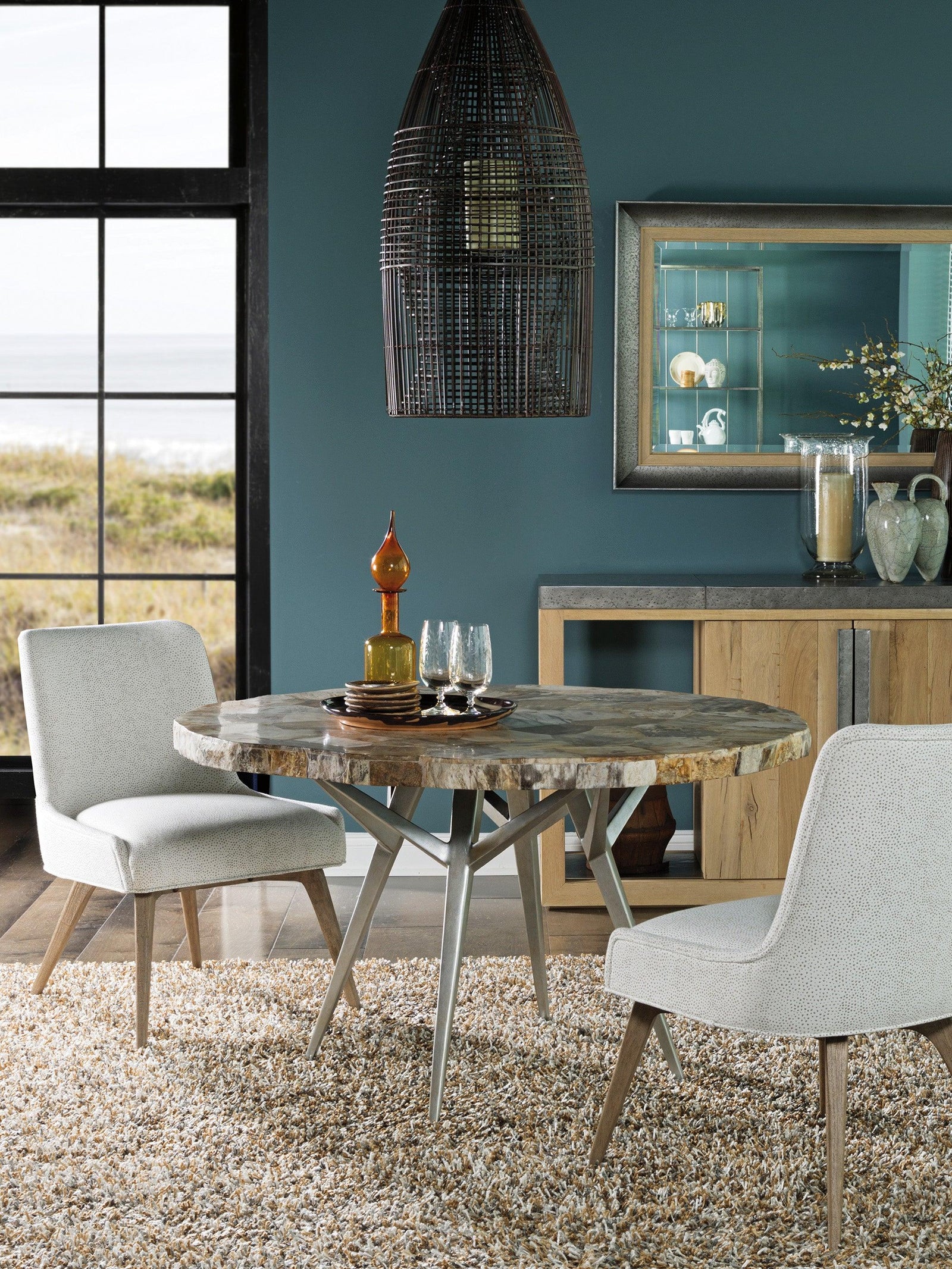 Artistica Home Signature Designs Caldera Round Dining Table DINING TABLES