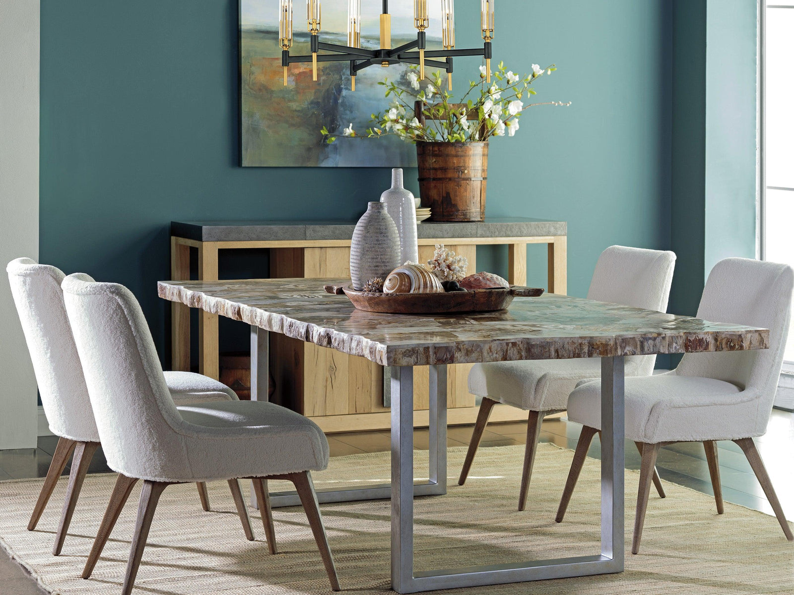 Artistica Home Signature Designs Caldera Rect Dining Table DINING TABLES