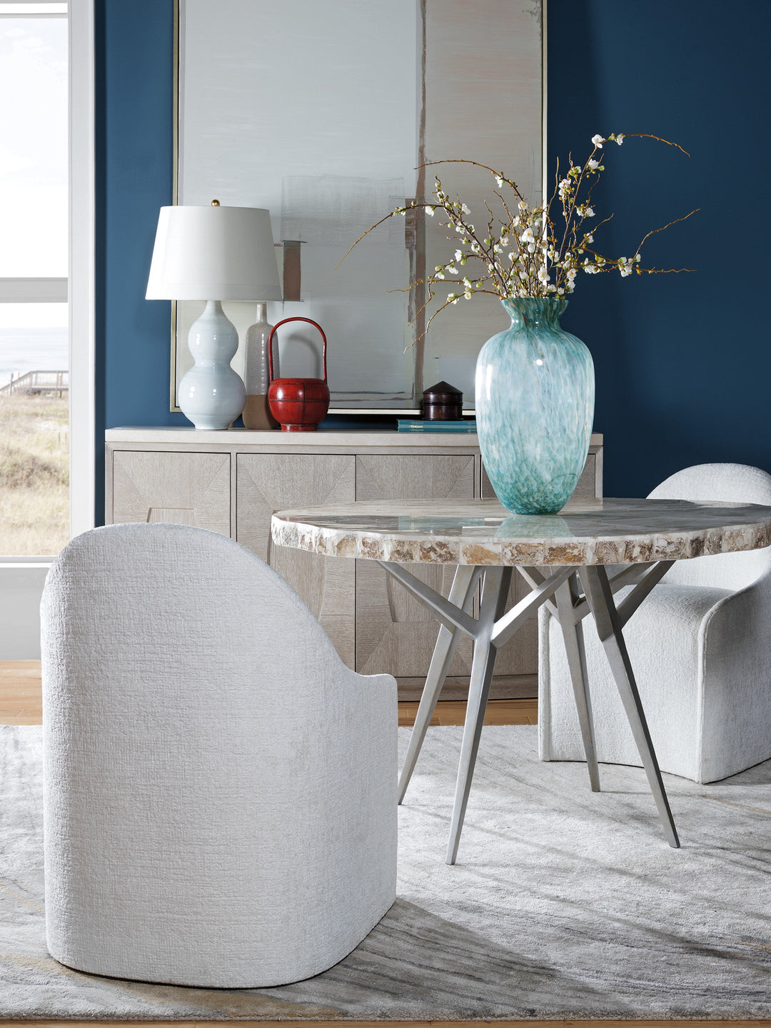 American Home Furniture | Artistica Home  - Signature Designs Seamount Round Dining Table