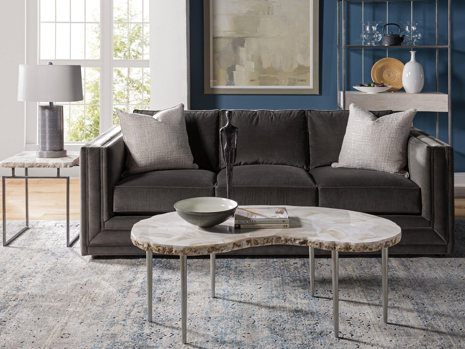 Artistica Home Signature Designs Seamount Kidney Cocktail Table COFFEE TABLES