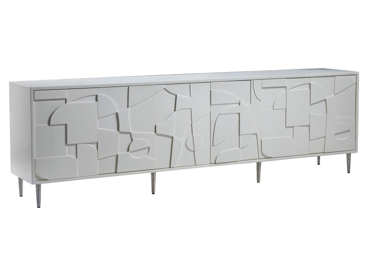 American Home Furniture | Artistica Home  - Signature Designs Bardo Long Media Console