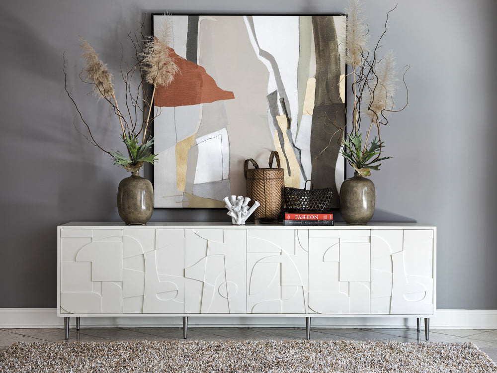 American Home Furniture | Artistica Home  - Signature Designs Bardo Long Media Console