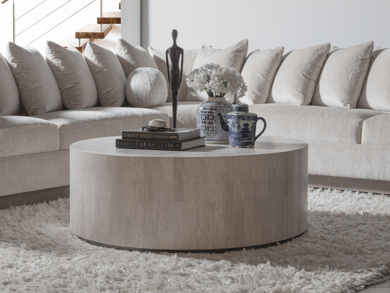 Artistica Home Signature Designs Cassio Round Cocktail Table COFFEE TABLES