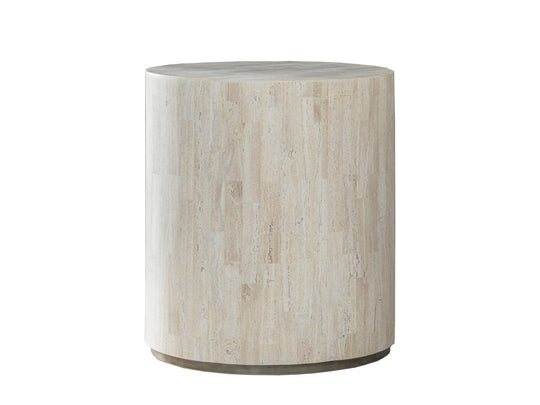 Artistica Home Signature Designs Cassio Round Drum Table ACCENT TABLES