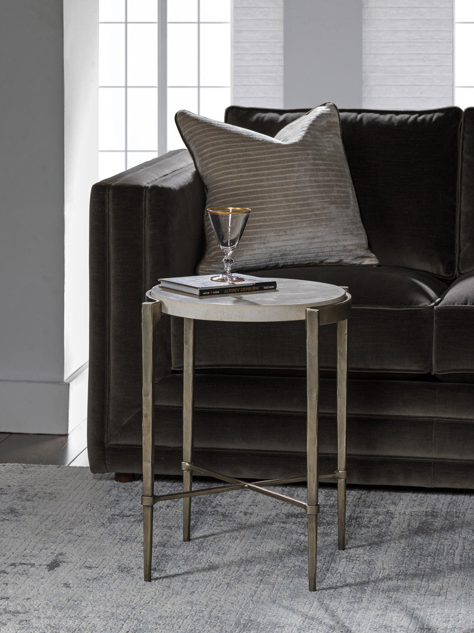 Artistica Home Signature Designs Percival Accent Spot Table ACCENT TABLES