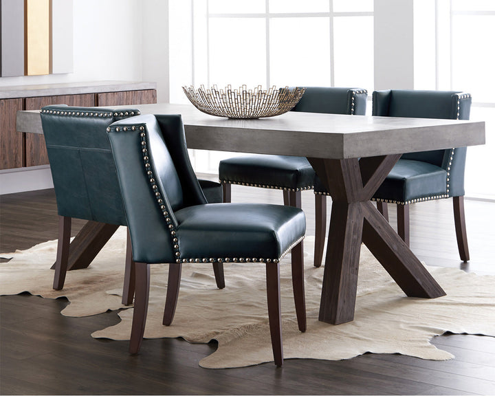 American Home Furniture | Sunpan - Warwick Dining Table - Rectangular - 78.75"