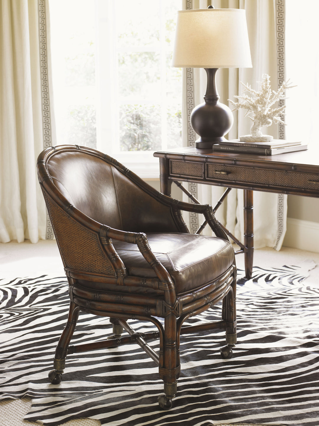 American Home Furniture | Sligh  - Bal Harbour Rum Runner Desk Chair