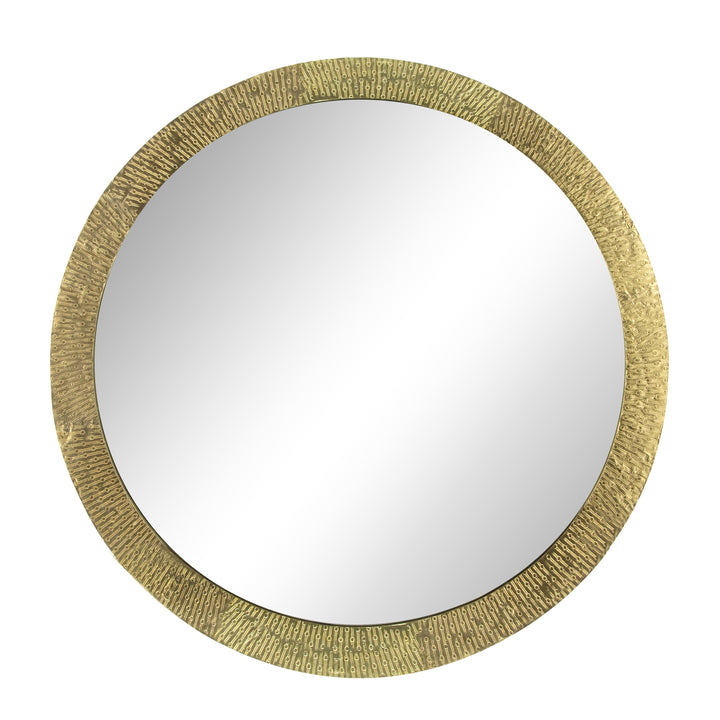 Metal 29" Gold Mirror Wb