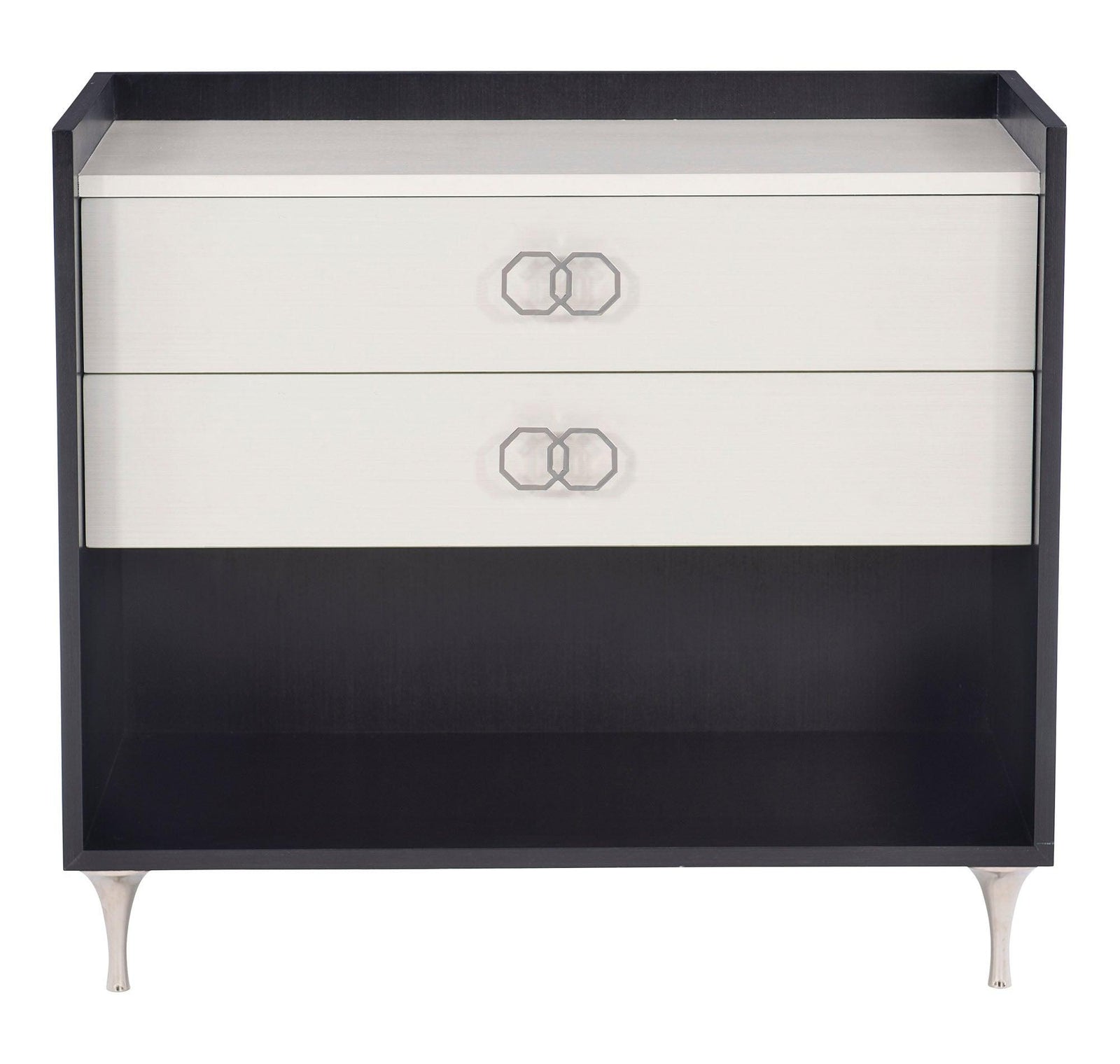 Bernhardt - Silhouette Nightstand Rectangle Dark Brown - '307229 | American Home Furniture