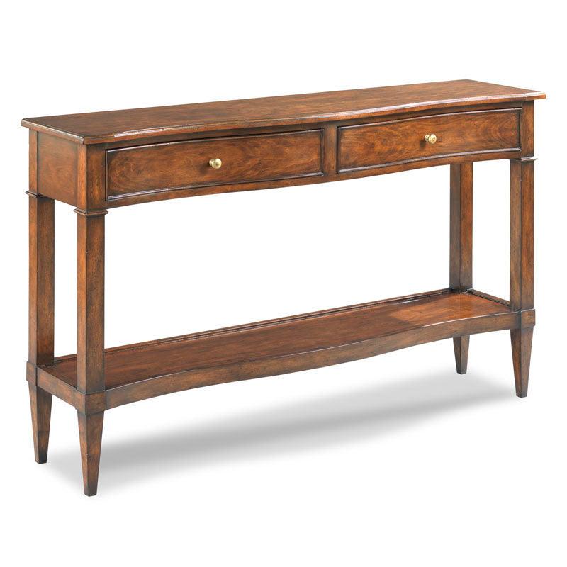 Woodbridge Serpentine Console CONSOLE TABLES