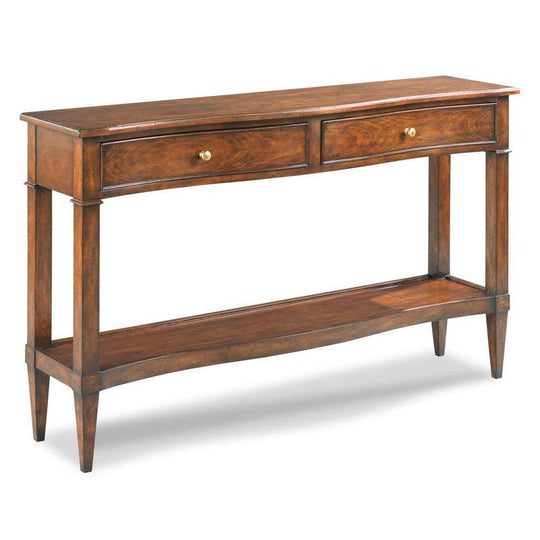Woodbridge Serpentine Console CONSOLE TABLES