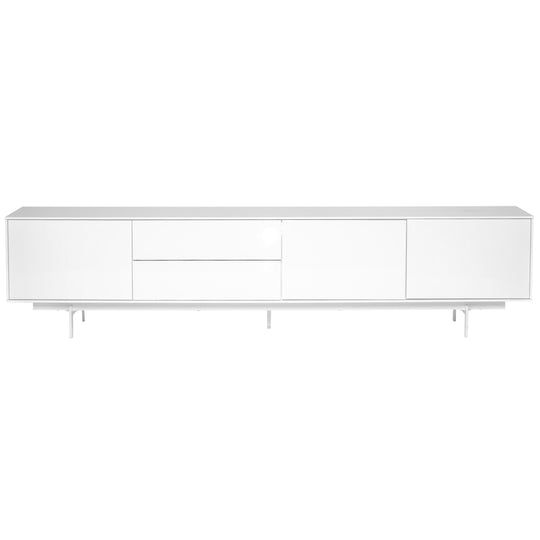 Euro Style Birmingham 82" Media Stand MEDIA + TV STANDS