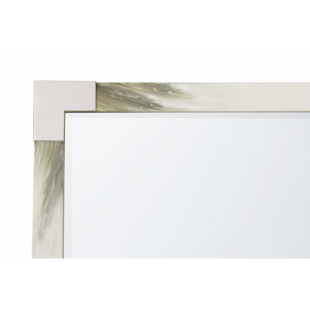 Cutting Edge Wall Mirror (Longhorn White)