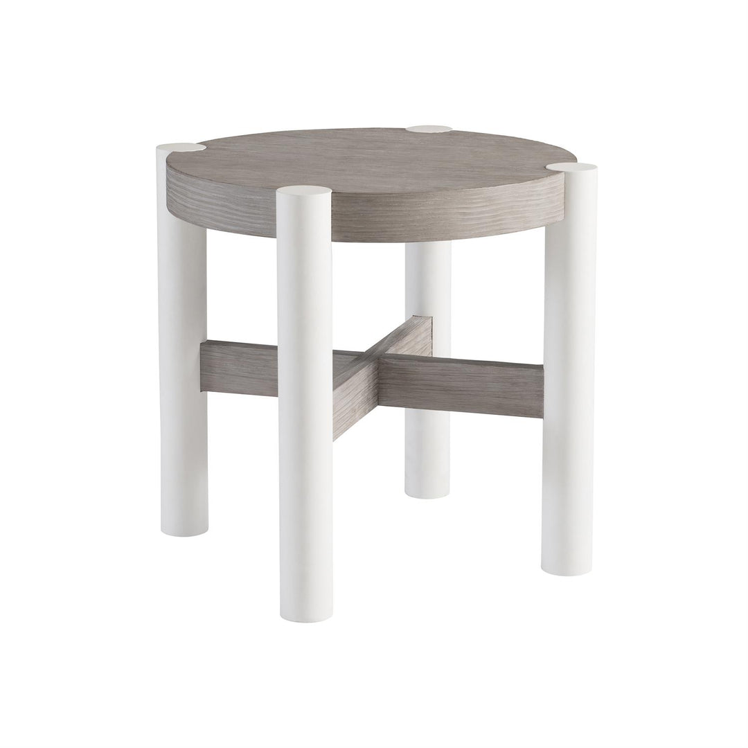 TRIANON ACCENT TABLE WOOD ROUND