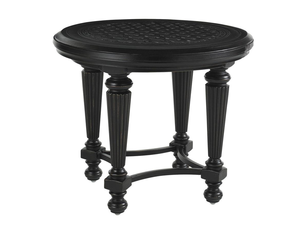Tommy Bahama Outdoor Sedona Round End Table OUTDOOR ACCENT TABLES