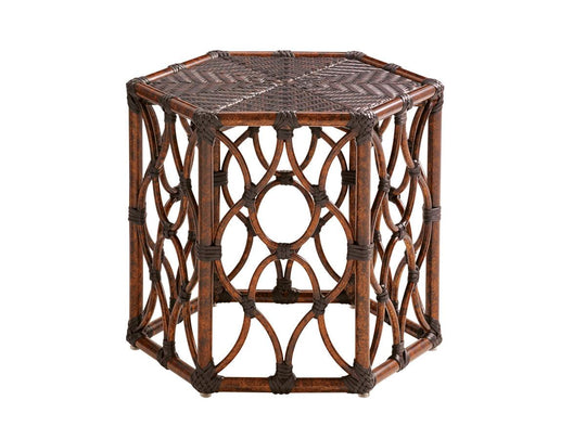 Tommy Bahama Outdoor Black Sands Bunching Cocktail Table OUTDOOR COFFEE TABLES