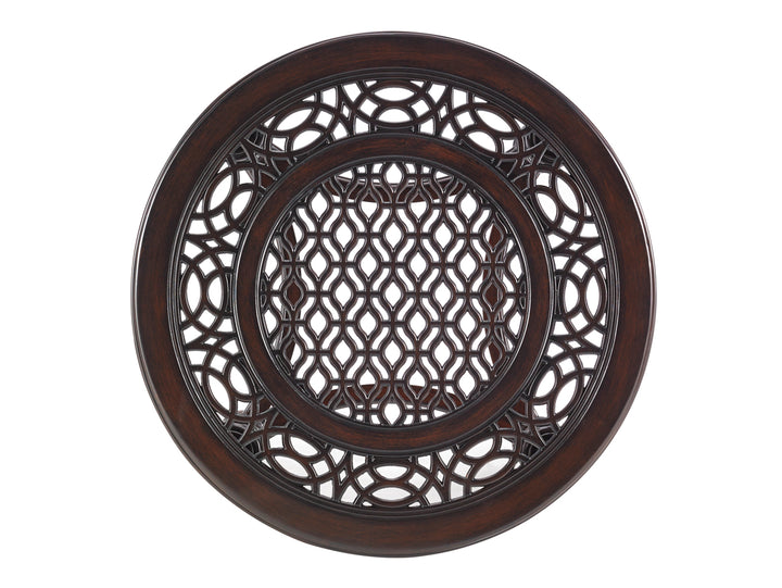 American Home Furniture | Tommy Bahama Outdoor  - Black Sands Round End Table