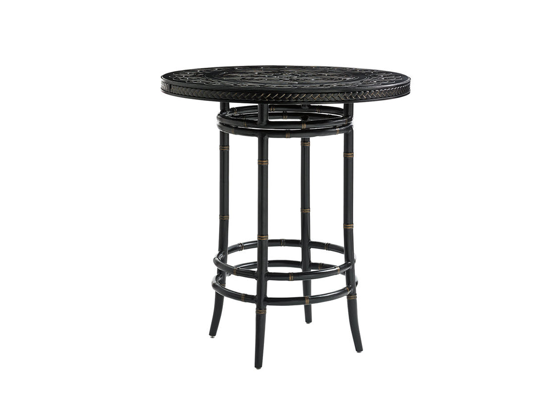 American Home Furniture | Tommy Bahama Outdoor  - Marimba High/Low Bistro Table