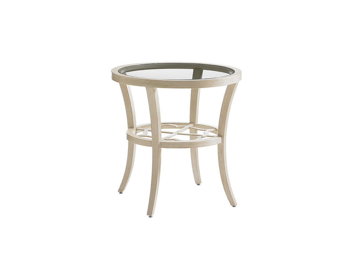 American Home Furniture | Tommy Bahama Outdoor  - Misty Garden Round End Table