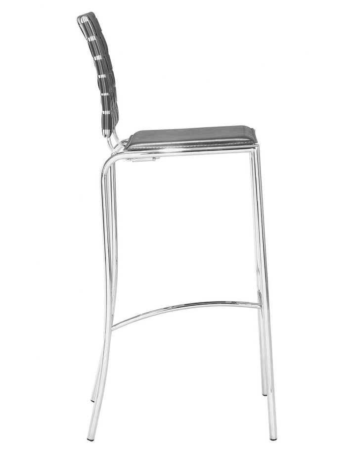 Criss Cross Bar Chair (Set of 2) Black