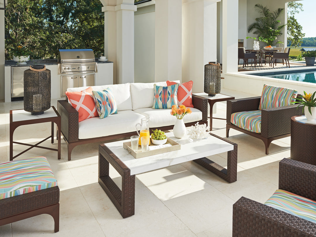 American Home Furniture | Tommy Bahama Outdoor  - Abaco End Table