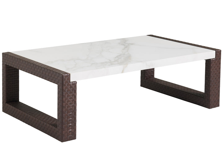 American Home Furniture | Tommy Bahama Outdoor  - Abaco Rectangular Cocktail Table