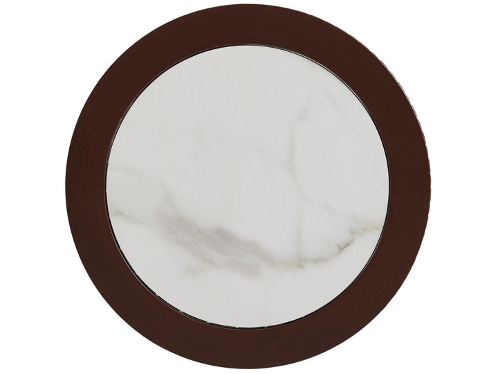 Abaco Round Accent Table - AmericanHomeFurniture