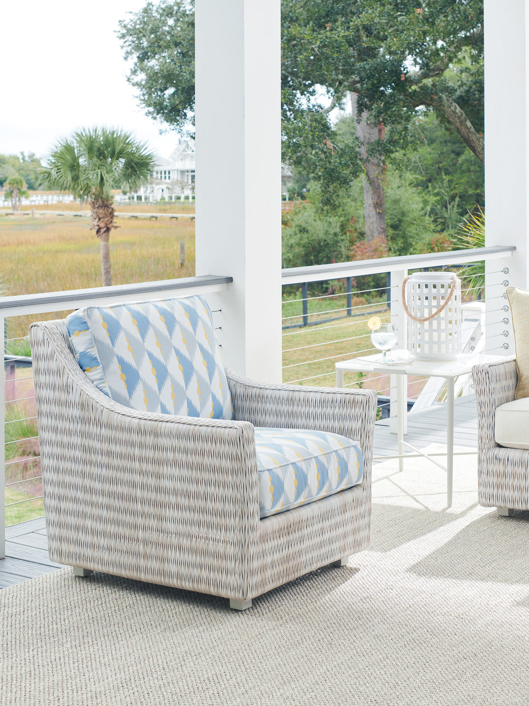 American Home Furniture | Tommy Bahama Outdoor  - Seabrook End Table