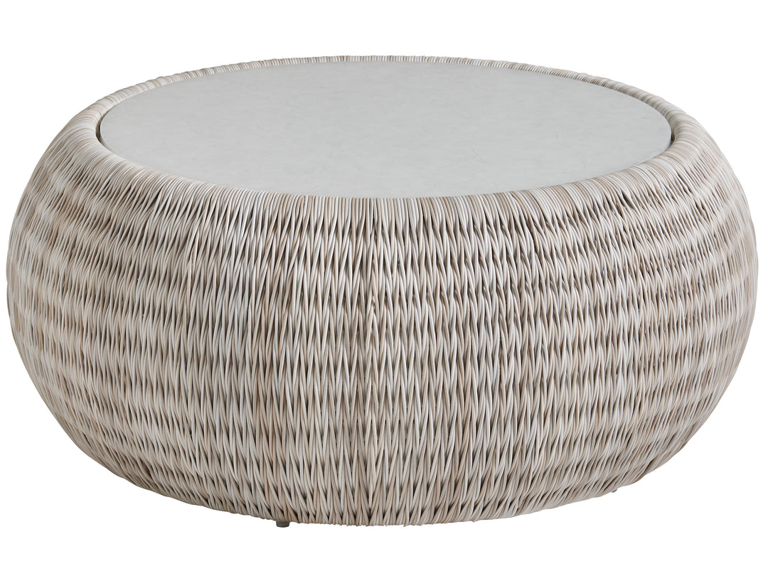American Home Furniture | Tommy Bahama Outdoor  - Seabrook Round Cocktail Table