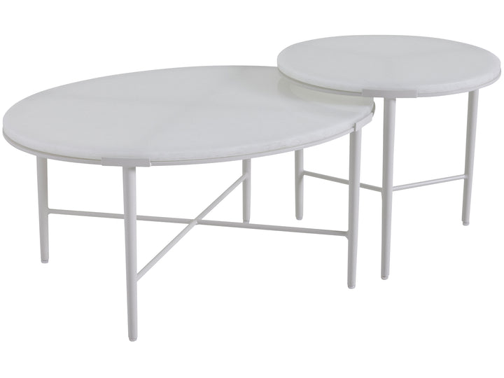 American Home Furniture | Tommy Bahama Outdoor  - Seabrook Bunching Cocktail Table