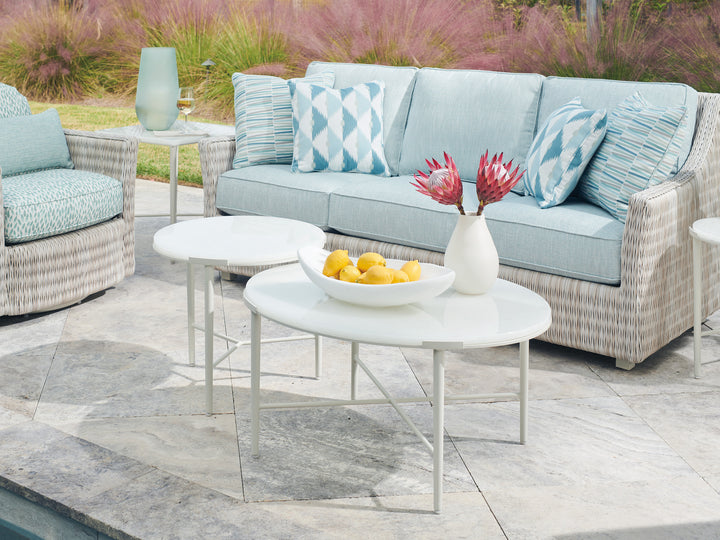 American Home Furniture | Tommy Bahama Outdoor  - Seabrook Bunching Cocktail Table