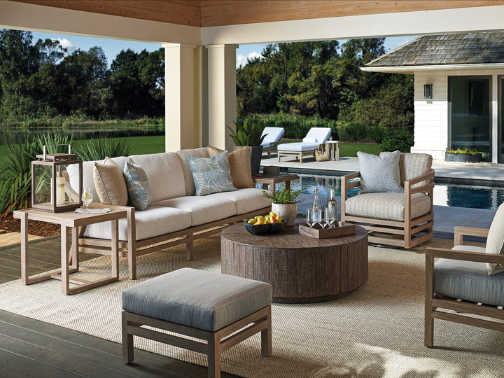 American Home Furniture | Tommy Bahama Outdoor  - Stillwater Cove Round Cocktail Table