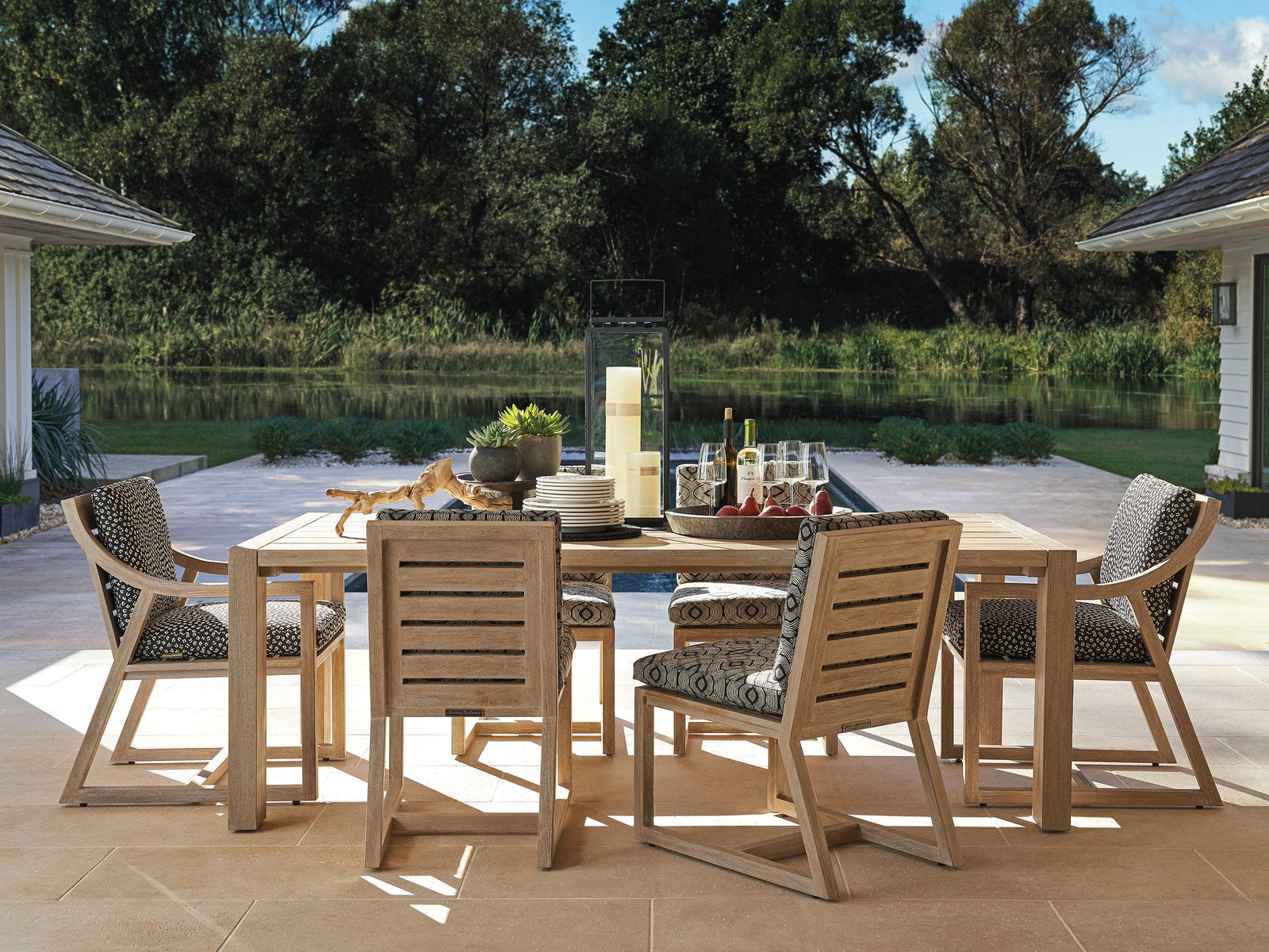 Tommy Bahama Outdoor Stillwater Cove Rectangular Dining Table OUTDOOR DINING TABLES