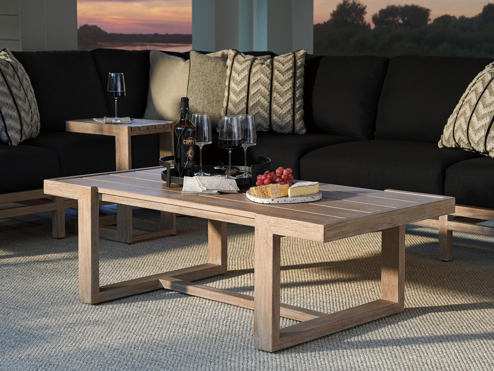 Tommy Bahama Outdoor Stillwater Cove Rectangular Cocktail Table OUTDOOR COFFEE TABLES