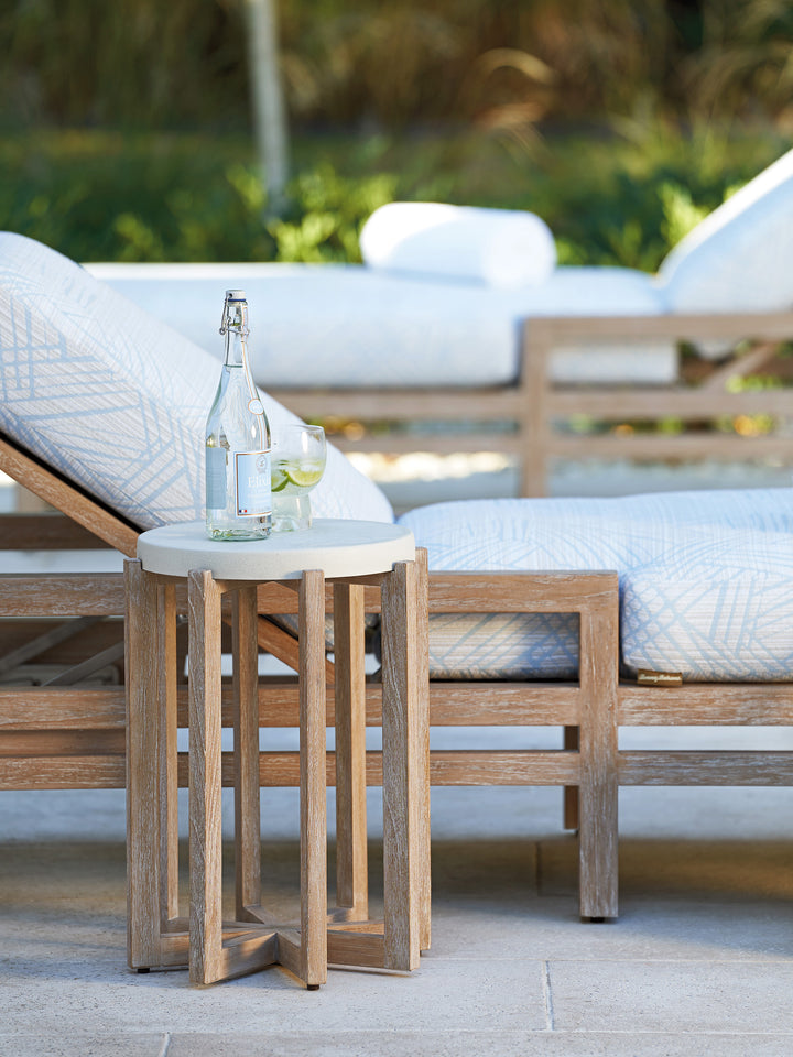 American Home Furniture | Tommy Bahama Outdoor  - Stillwater Cove Accent Table