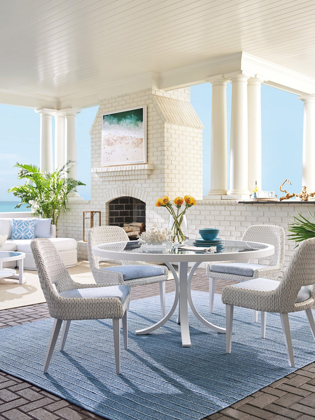 Promenade Round Dining Table - AmericanHomeFurniture