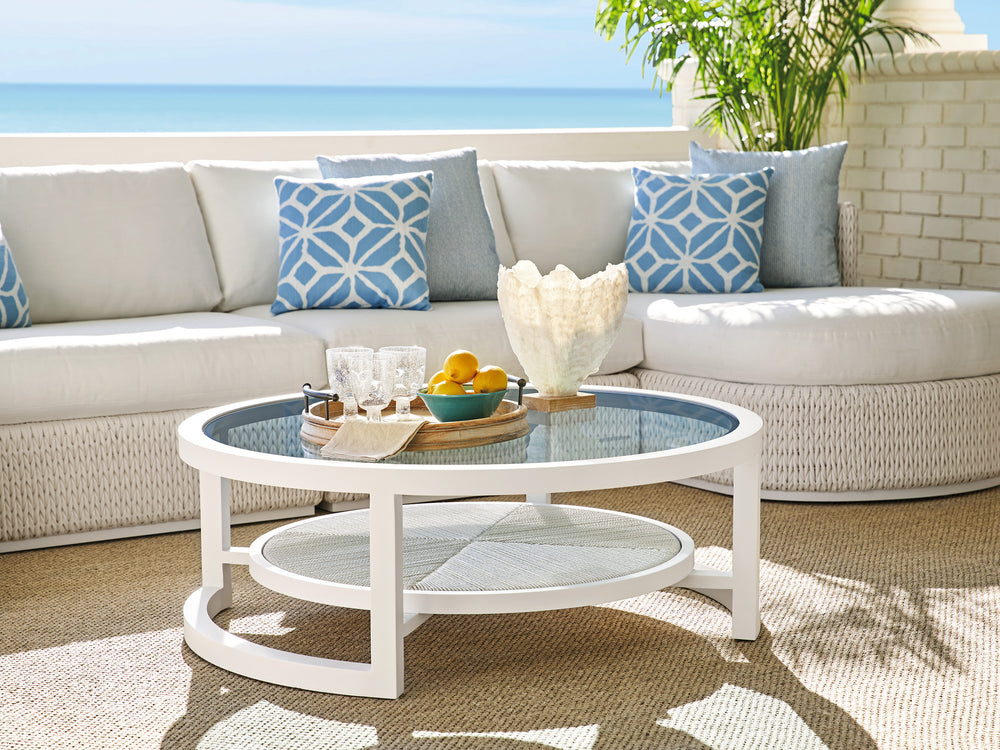 American Home Furniture | Tommy Bahama Outdoor  - Promenade Round Cocktail Table