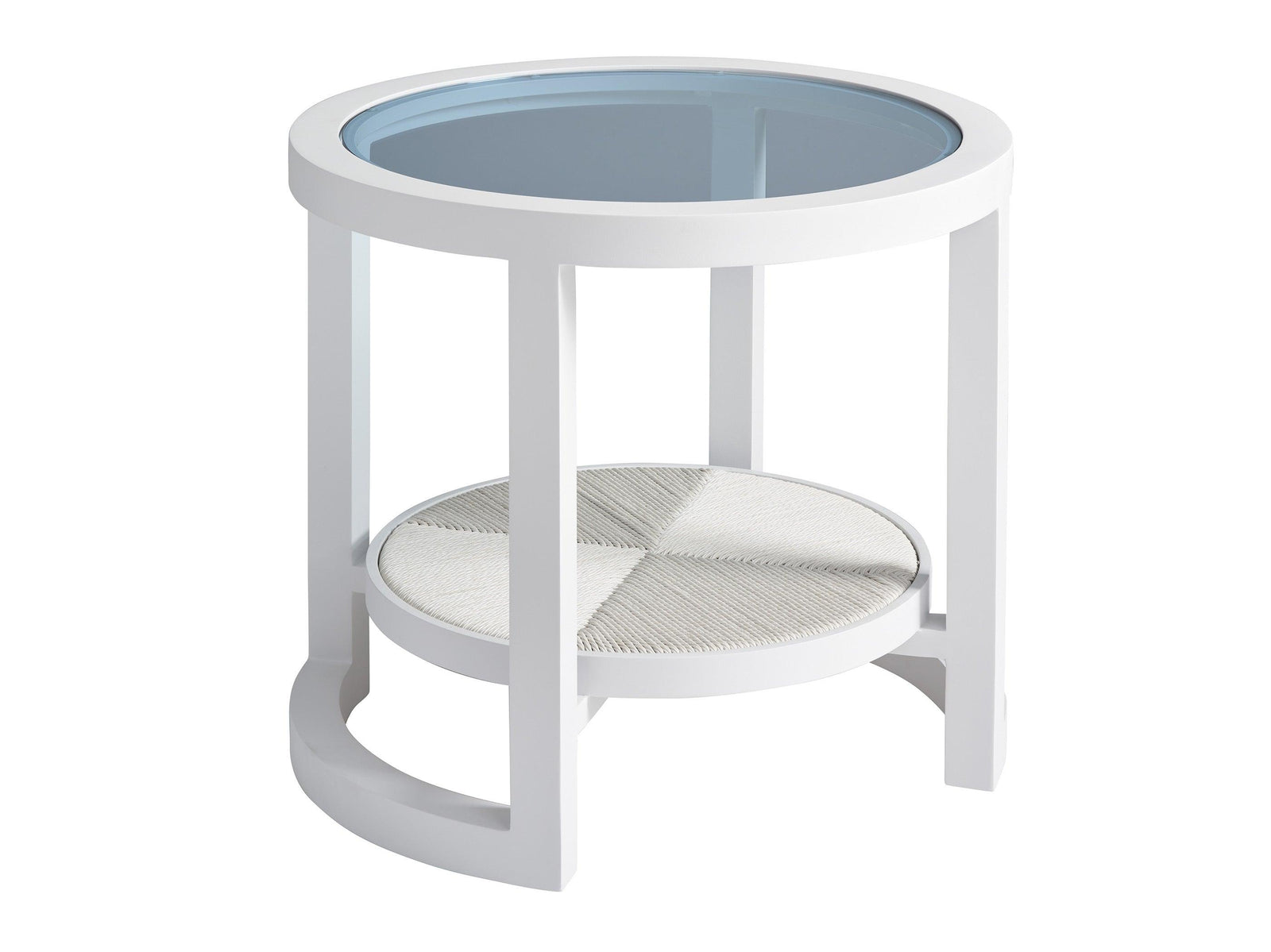 Tommy Bahama Outdoor Promenade Round End Table OUTDOOR ACCENT TABLES